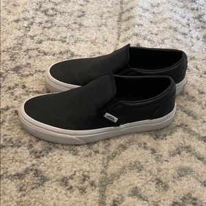 Vans Leather Slip ons